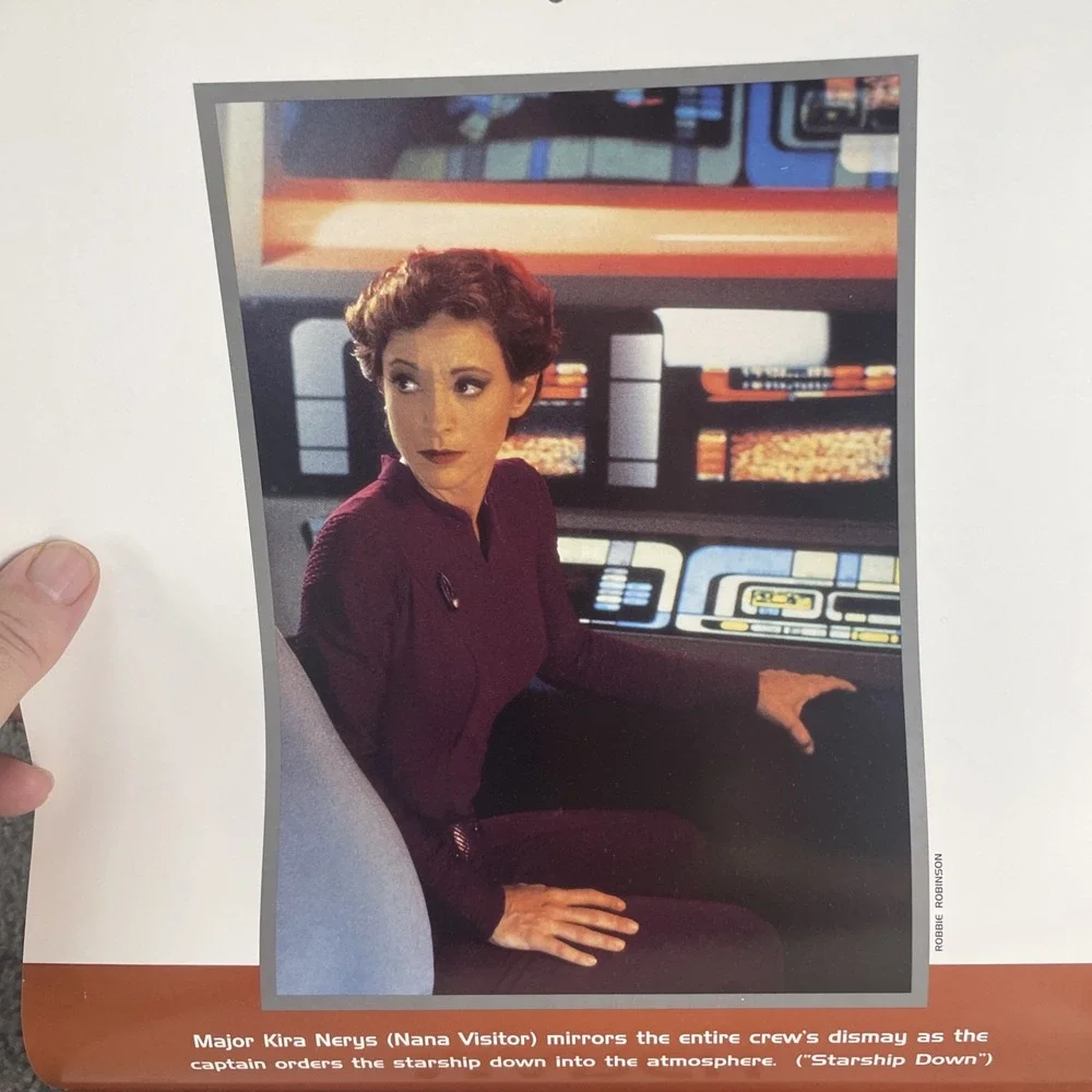 Star Trek : Deep Space Nine 1997 Calendar (Works For 2025) Open/unused